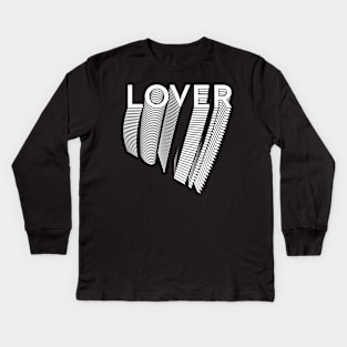 Lover 04 Kids Long Sleeve T-Shirt